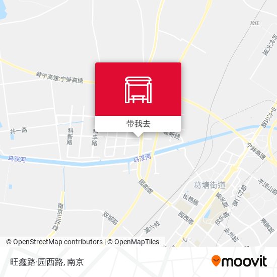 旺鑫路·园西路地图