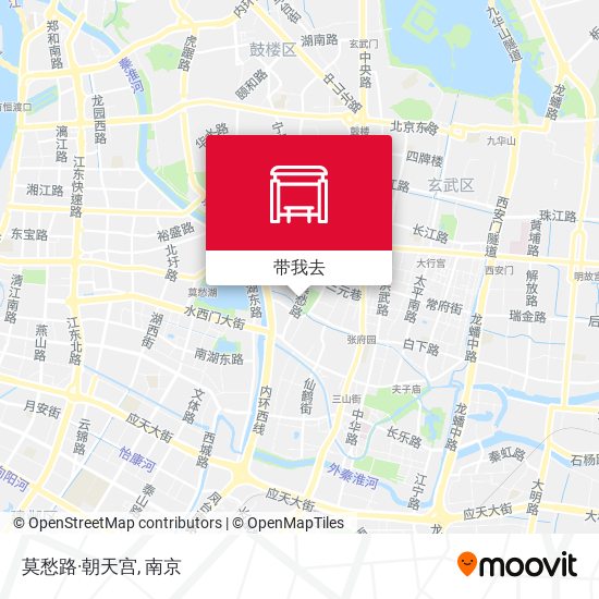 莫愁路·朝天宫地图