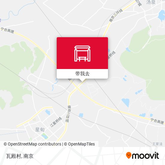 瓦殿村地图