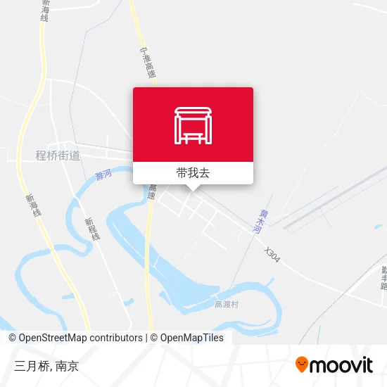 三月桥地图