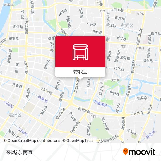 来凤街地图