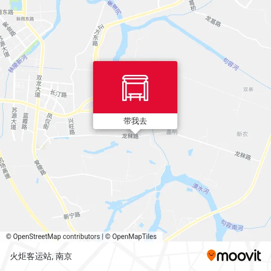 火炬客运站地图