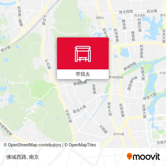 佛城西路地图