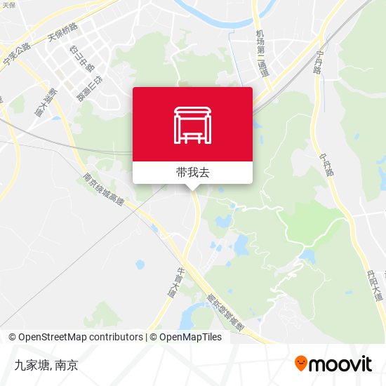 九家塘地图