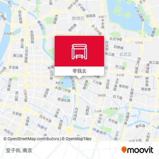 堂子街地图