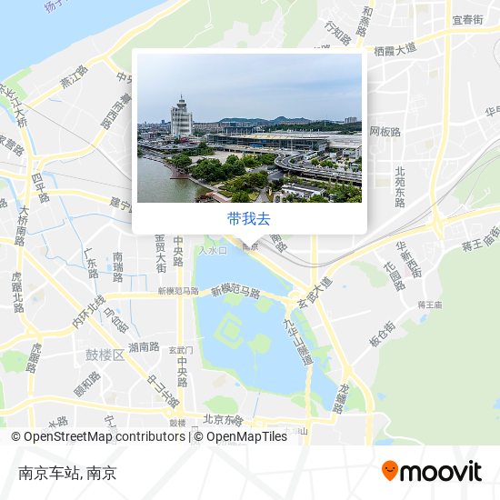 南京车站地图