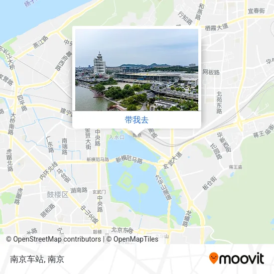 南京车站地图