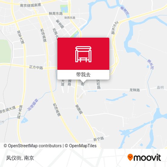 凤仪街地图