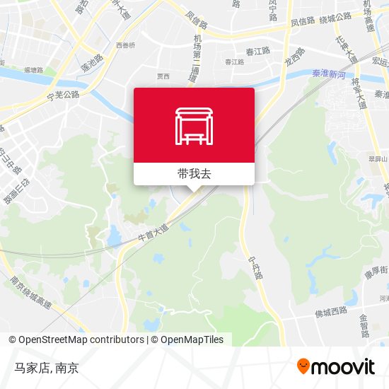 马家店地图