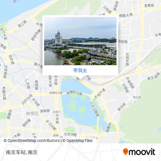 南京车站地图