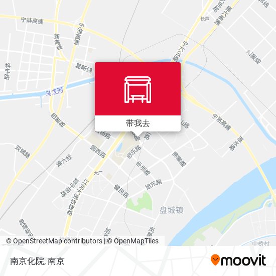 南京化院地图