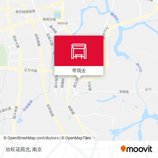 欣旺花苑北地图