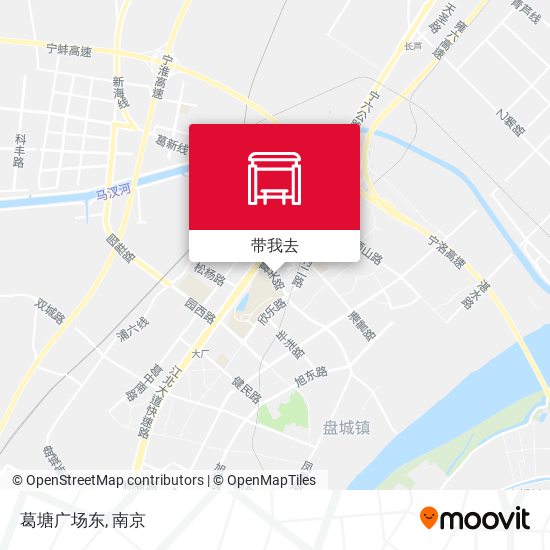 葛塘广场东地图
