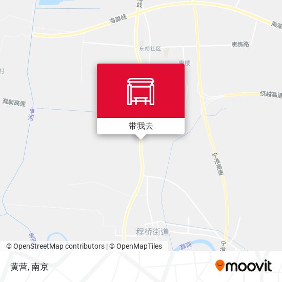 黄营地图