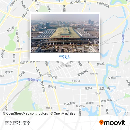 南京南站地图