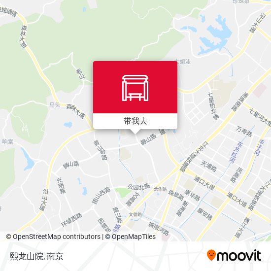熙龙山院地图