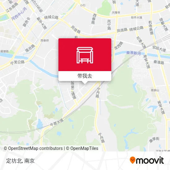 定坊北地图