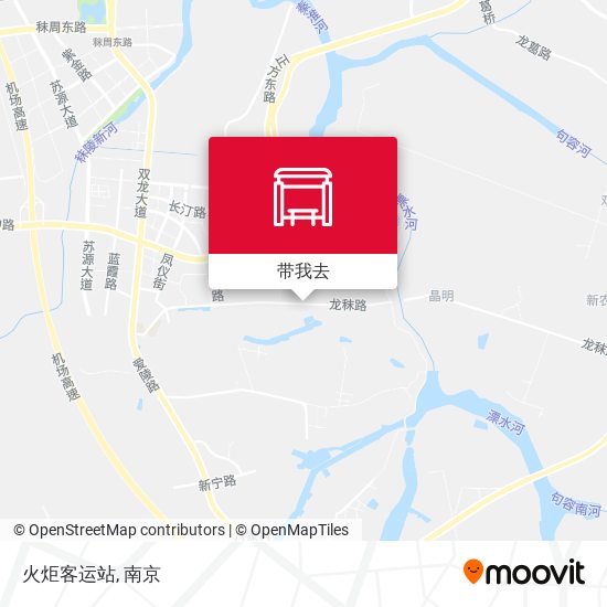 火炬客运站地图