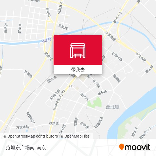 范旭东广场南地图