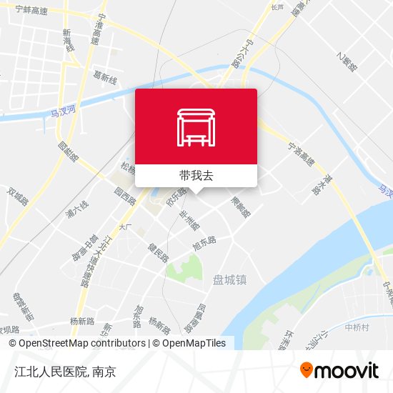 江北人民医院地图