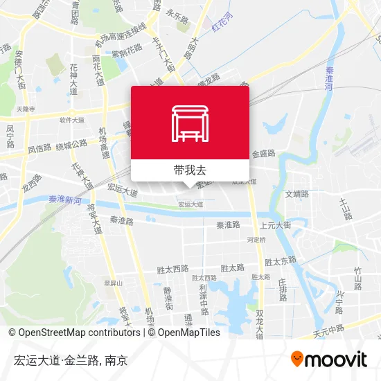 宏运大道·金兰路地图