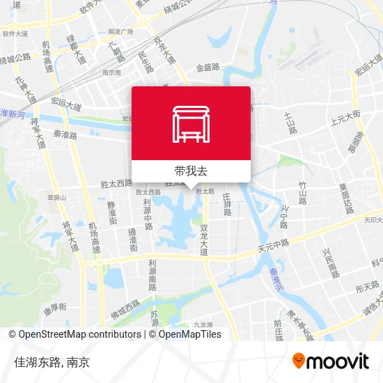 佳湖东路地图