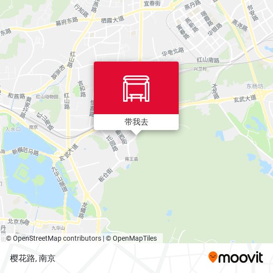 樱花路地图
