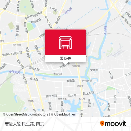 宏运大道·民生路地图