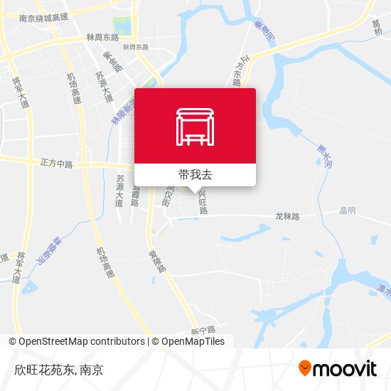 欣旺花苑东地图