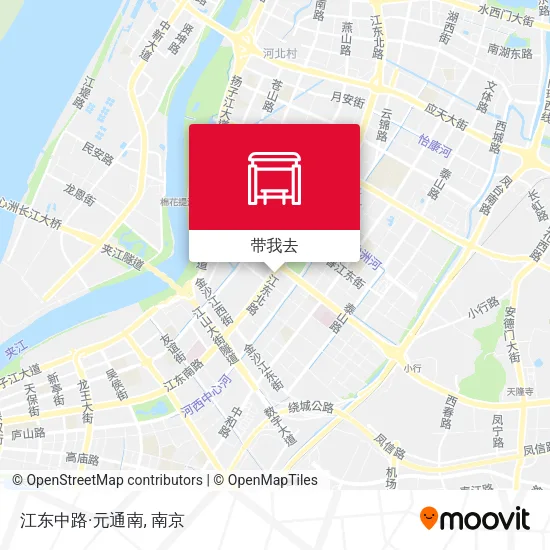 江东中路·元通南地图