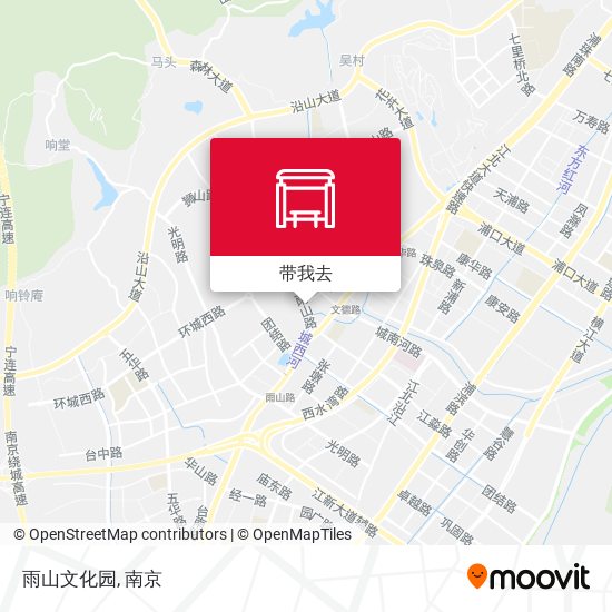 雨山文化园地图