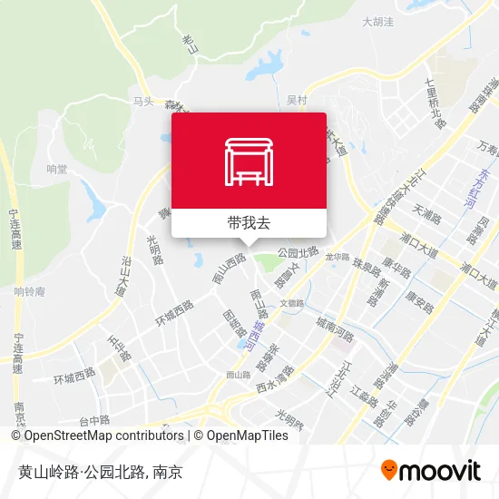 黄山岭路·公园北路地图