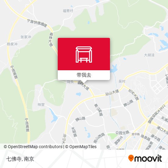 七佛寺地图