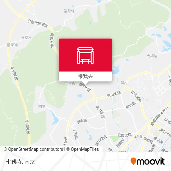 七佛寺地图