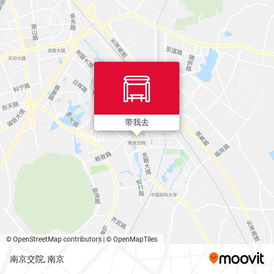 南京交院地图