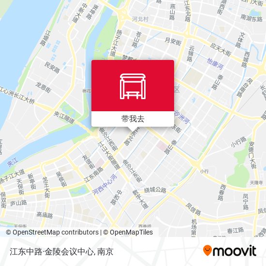 江东中路·金陵会议中心地图