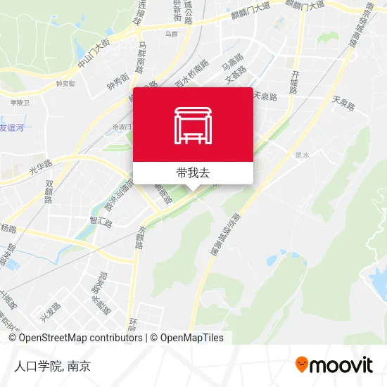 人口学院地图