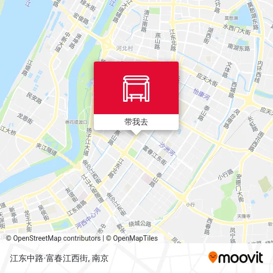 江东中路·富春江西街地图