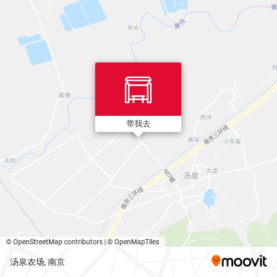 汤泉农场地图