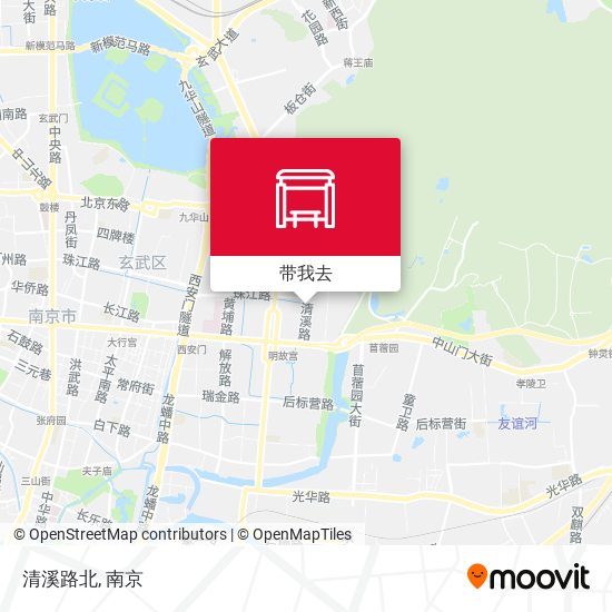 清溪路北地图