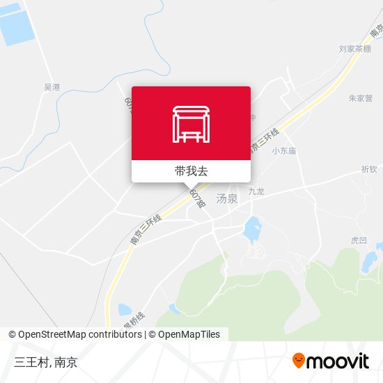 三王村地图