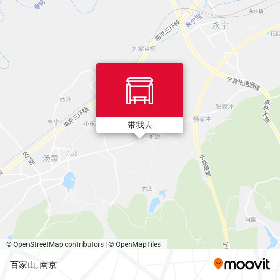 百家山地图