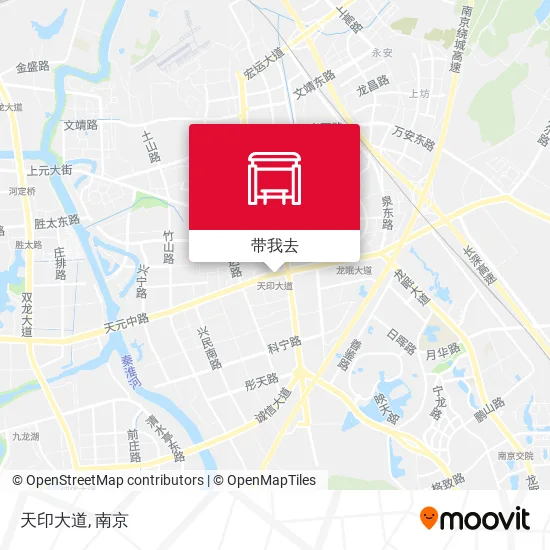 天印大道地图