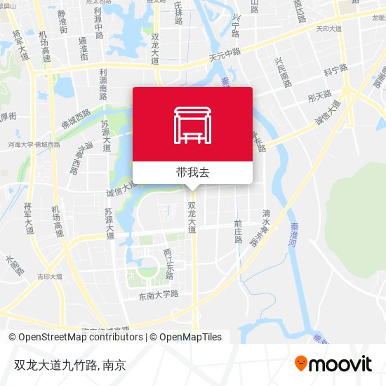 双龙大道九竹路地图