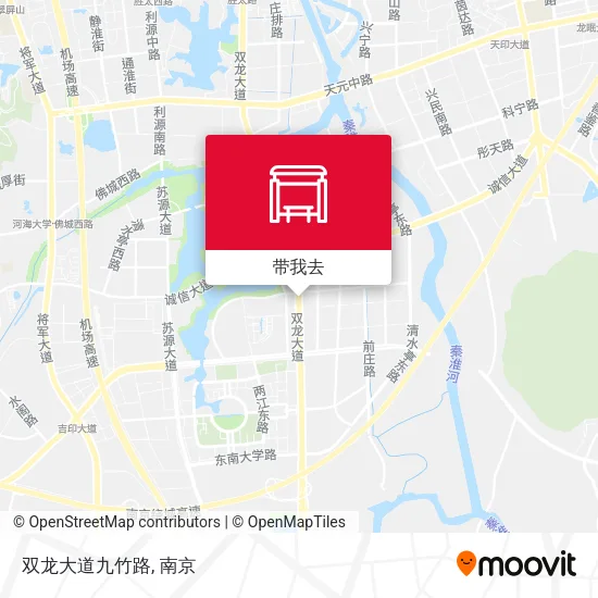 双龙大道九竹路地图