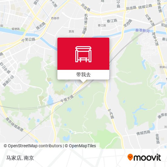 马家店地图