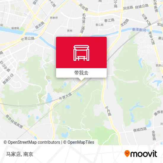 马家店地图