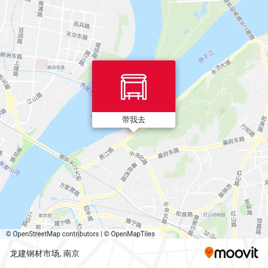 龙建钢材市场地图