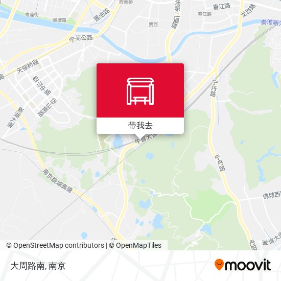 大周路南地图