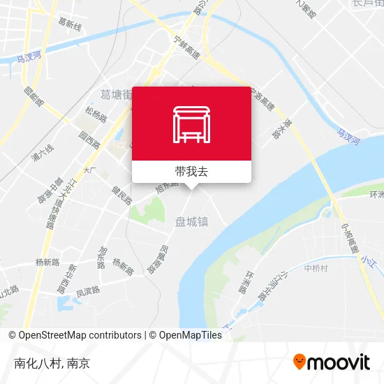 南化八村地图